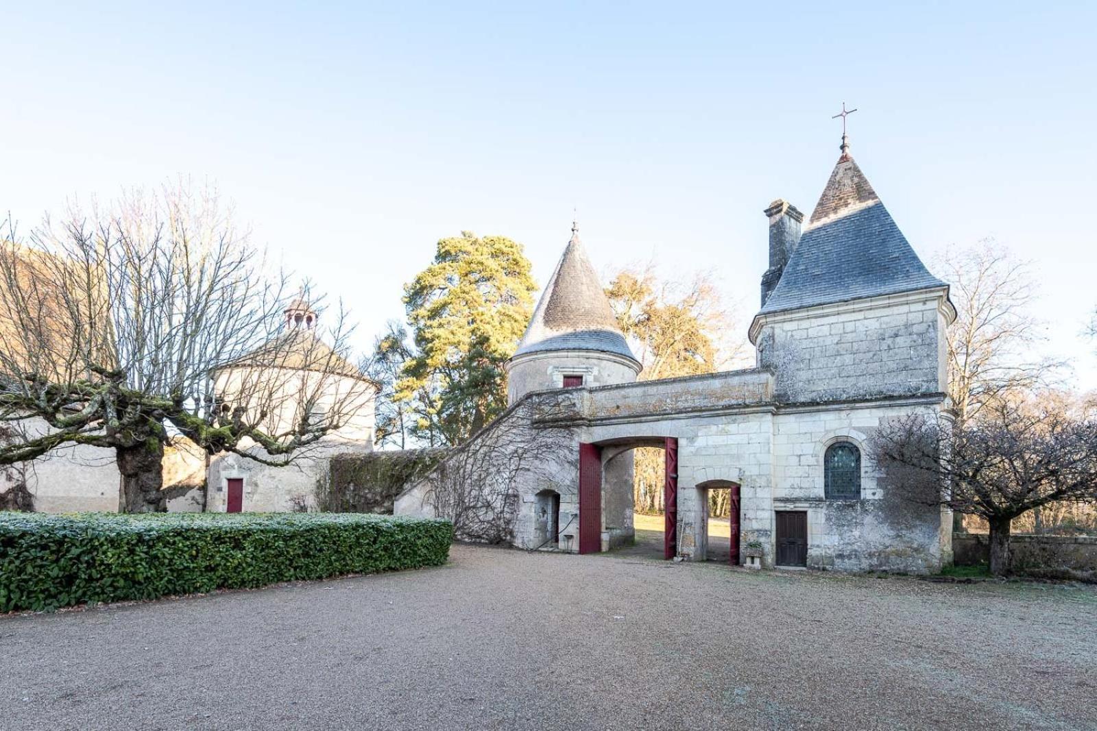 16Th Century Hunting Lodge - Chateau De Nitray Athée-sur-Cher Kültér fotó